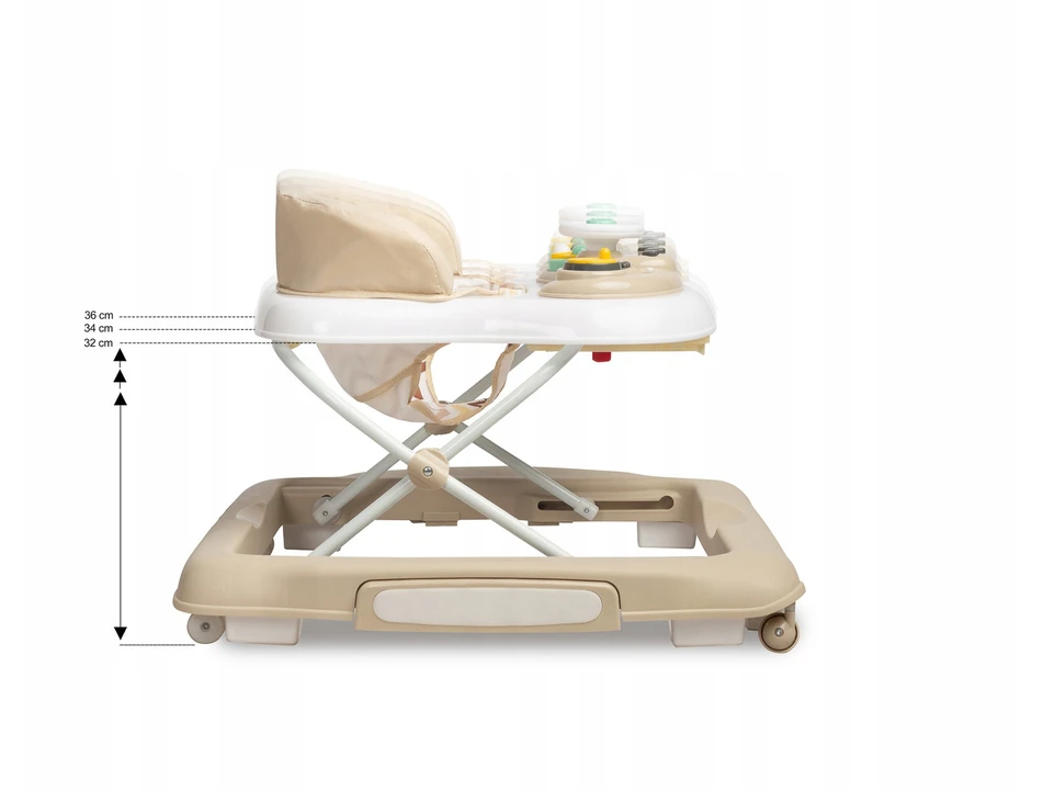 Toyz Kūdikių vaikštynė Caretero TIMON, Pilkas