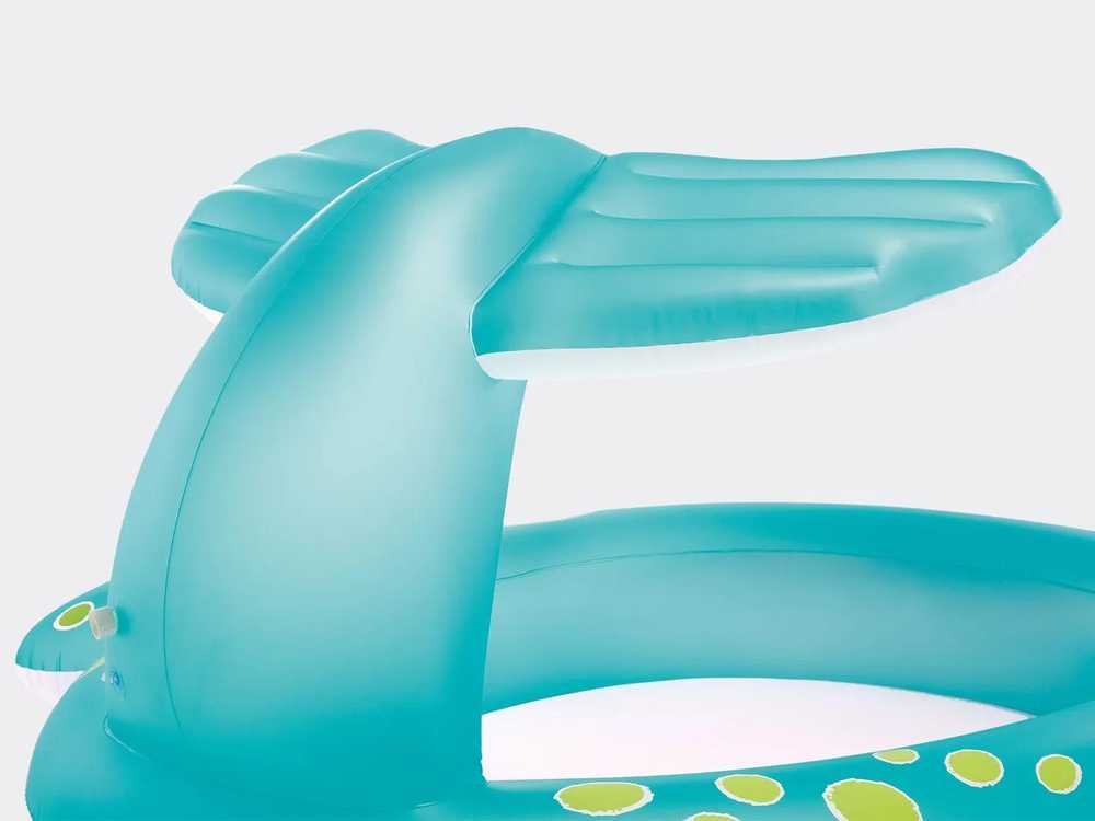 Intex Banginio formos baseinas su purkštuvu, 201x196x91cm