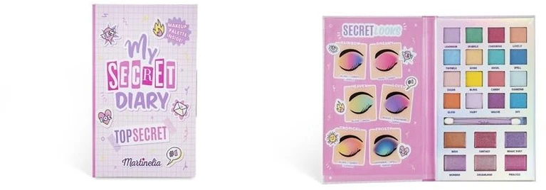 Martinelia Super Girl My Secret Diary vaikiškos dekoratyvinės kosmetikos rinkinys