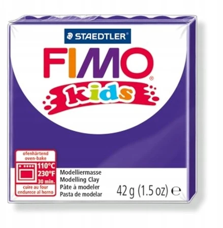 Vaikų Fimo pasta - Fimo Kids Violetinė - 42g - Violeto - Unisex - Nuo 8 metų