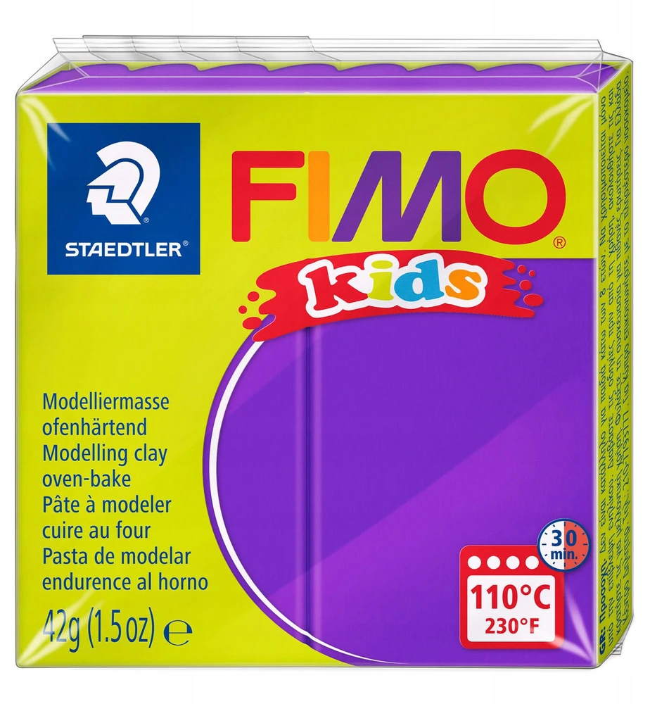 Vaikų Fimo pasta - Fimo Kids Violetinė - 42g - Violeto - Unisex - Nuo 8 metų