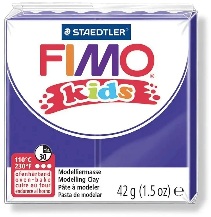 Vaikų Fimo pasta - Fimo Kids Violetinė - 42g - Violeto - Unisex - Nuo 8 metų