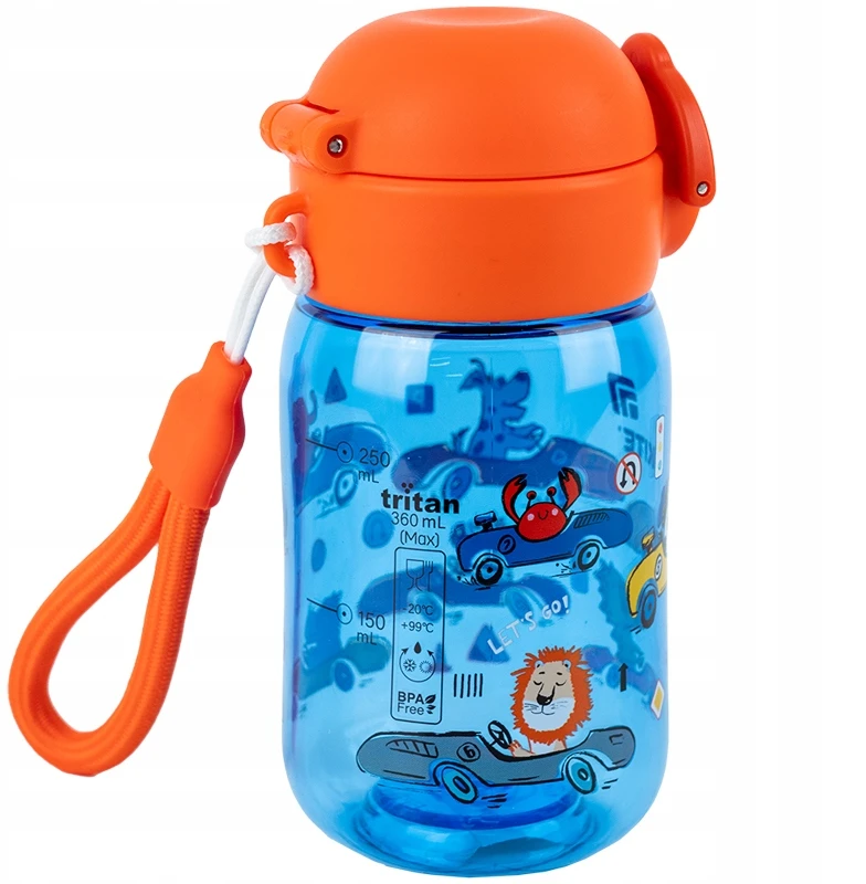 Vaikų gertuvė "kite" 360ml, mokyklinė, berniukui