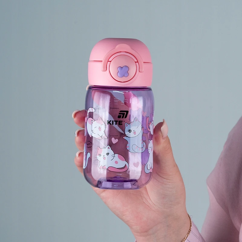 Vaikų gertuvė "kite" 360ml - stilinga ir saugi mokyklai