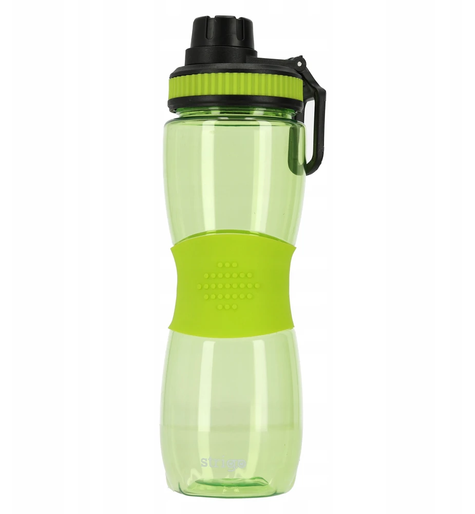 Vaikų gertuvė Strigo 600ml su gumine rankena, žalia