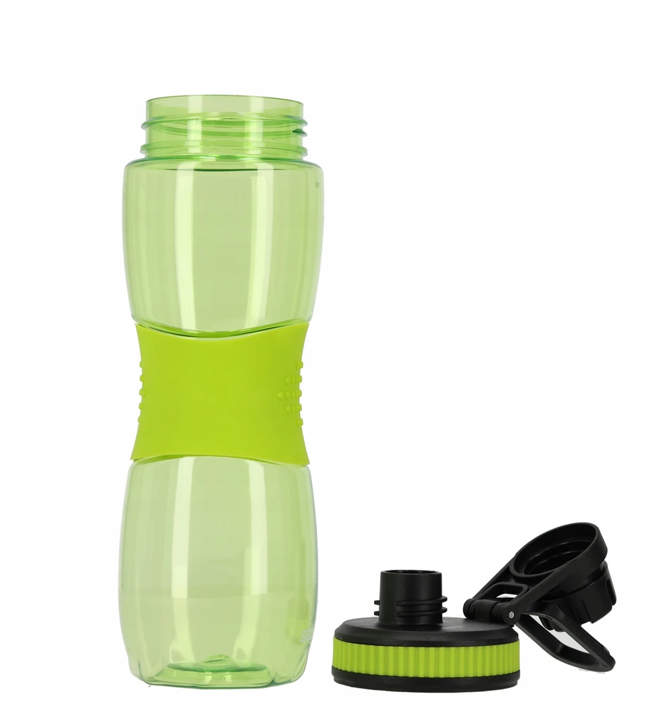Vaikų gertuvė Strigo 600ml su gumine rankena, žalia