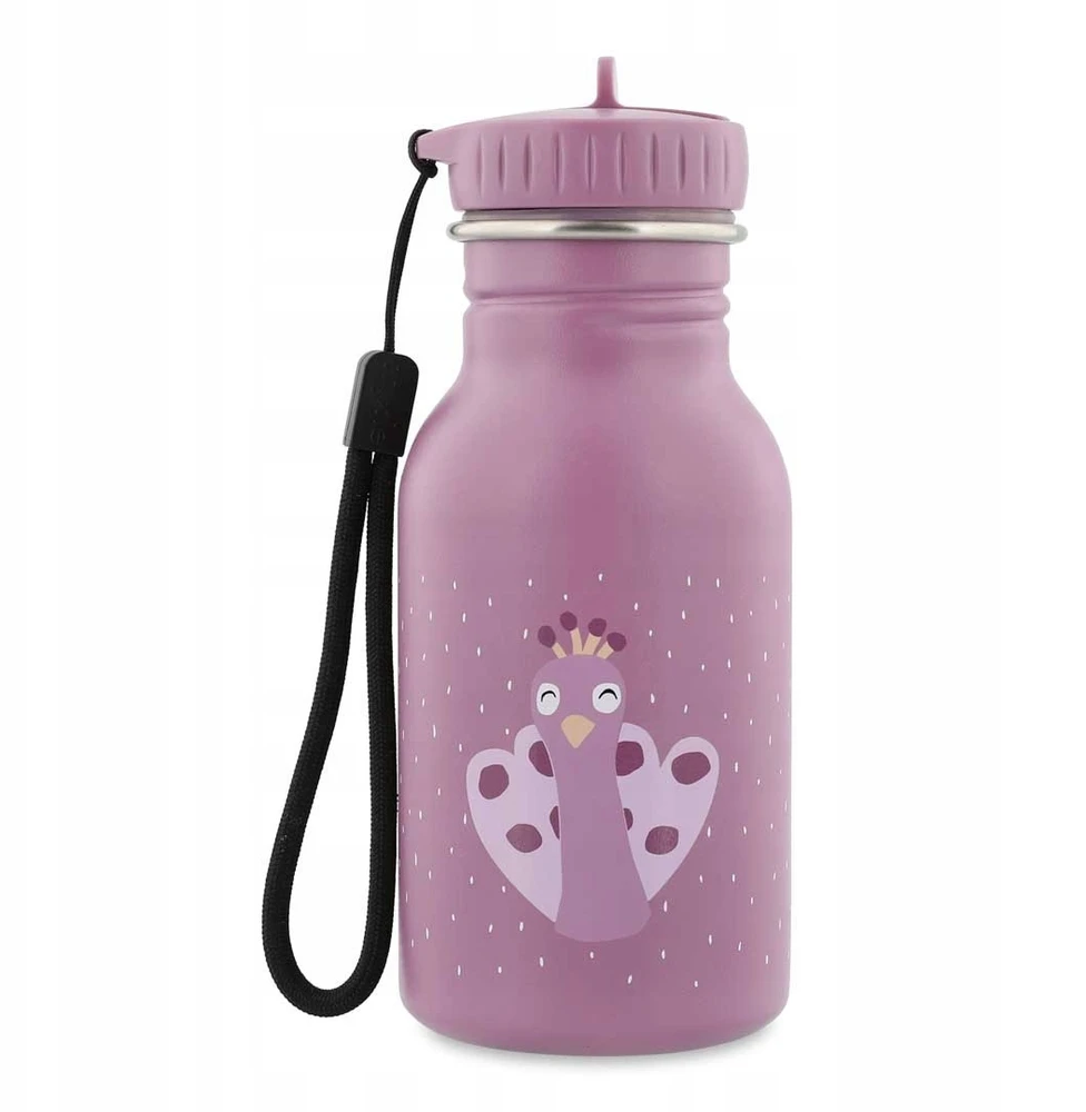 Vaikų gertuvė - TRIXIE - Ponia Paukštis - 350 ml - Nerūdijantis plienas - Rožinė