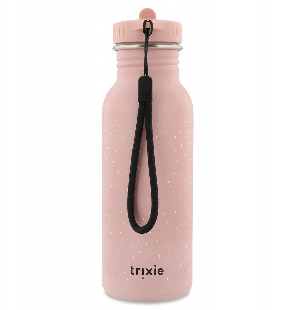 Vaikų gertuvė - TRIXIE - Poniška drugelė - Nerūdijantis plienas - 500 ml - Rožinė