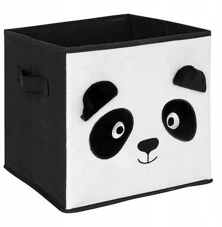 Vaikų kambario dėžė žaislams Atmosphera Panda, 29x29 cm