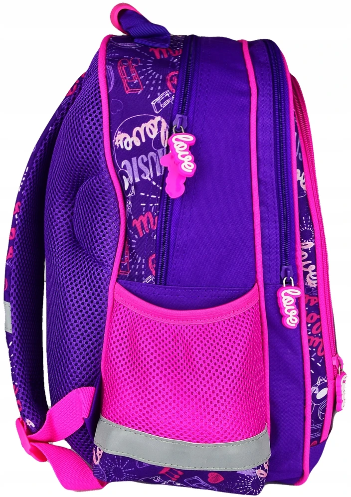 Vaikų kuprinė "violetta" – St. Majewski, 38 cm