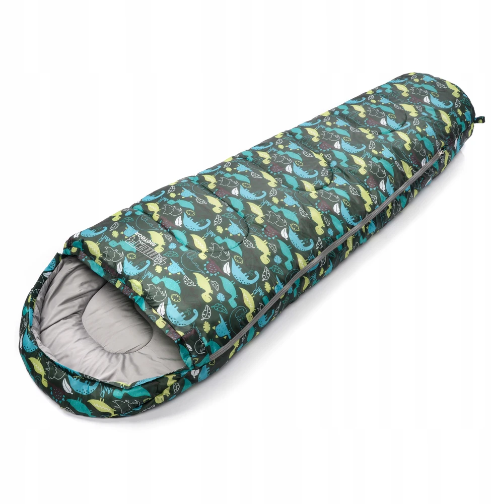 VAIKŲ miegmaišis SU KURIŠINE METEOR mamytė YMER DINO (130+30)x60/40cm