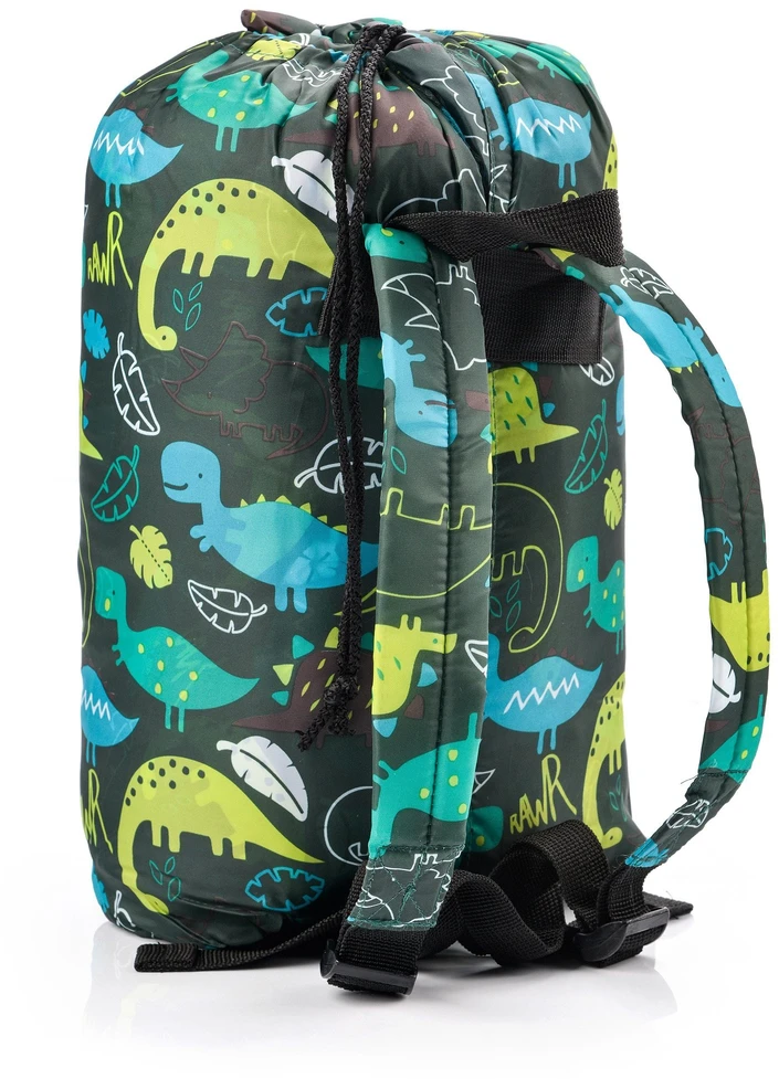 VAIKŲ miegmaišis SU KURIŠINE METEOR mamytė YMER DINO (130+30)x60/40cm