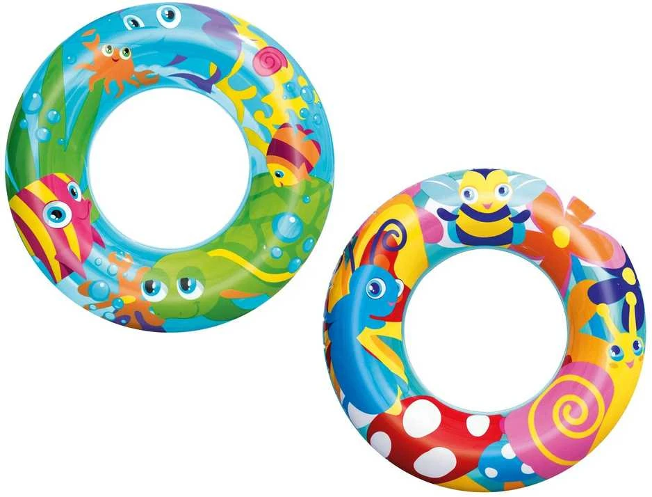 Bestway 36013 plūduriuojantis gaminys baseinui / paplūdimiui Multi spalvos Plaukimo ratas Raštas Vinilas