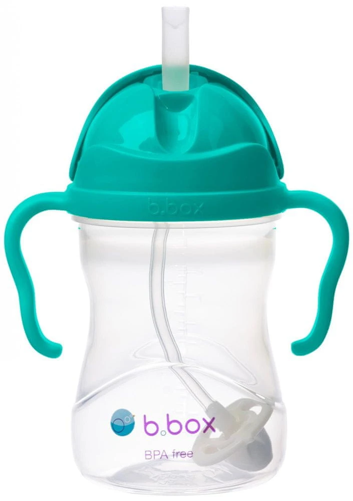 Astar Vaikų puodelis - B.BOX - Puodelis su šiaudeliu - 240 ml - Ergonomiškas - Atsparus smūgiams