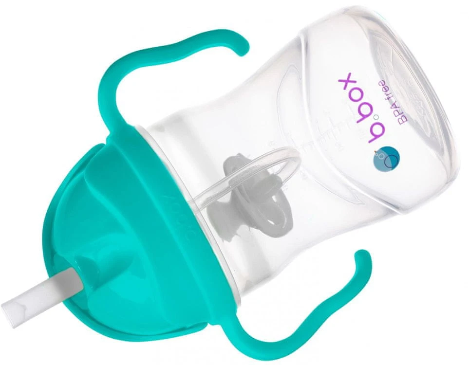 Astar Vaikų puodelis - B.BOX - Puodelis su šiaudeliu - 240 ml - Ergonomiškas - Atsparus smūgiams