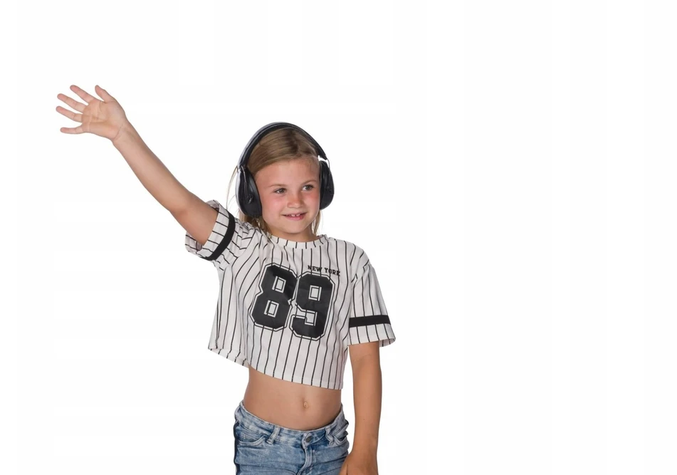 VAIKŲ TRIUKŠMĄ TRIUKŠMUOJAMOS APSAUGINĖS AUSINĖS JUNIOR Juodas 3+ DOOKY