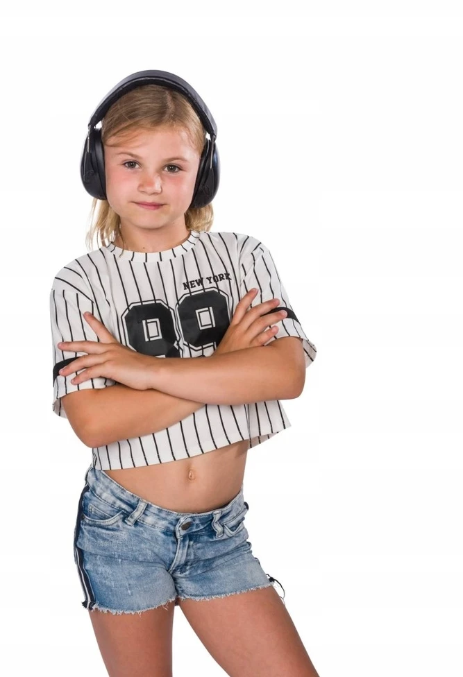 VAIKŲ TRIUKŠMĄ TRIUKŠMUOJAMOS APSAUGINĖS AUSINĖS JUNIOR Juodas 3+ DOOKY