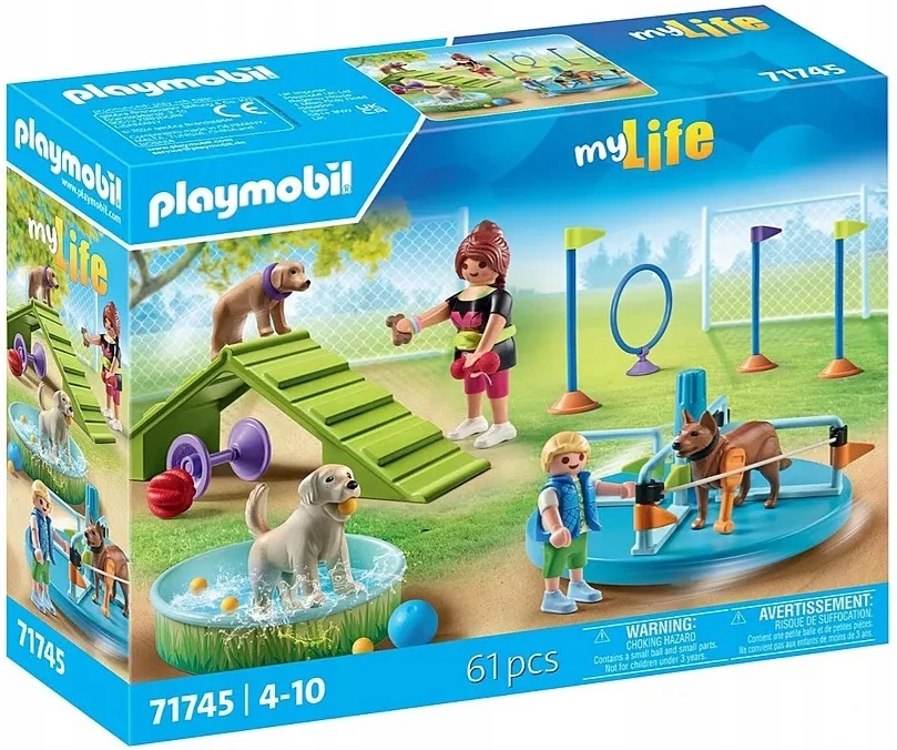 Playmobil My Life 71745 šunų žaidimų aikštelė