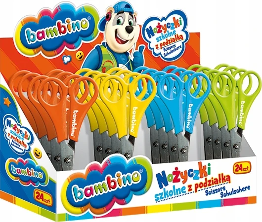 Lean School žirklės su BAMBINO skale