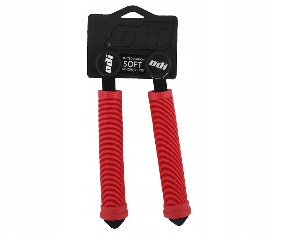 Vairo rankenėlės ODI Longneck SLX 160mm Single Ply Bright Raudona
