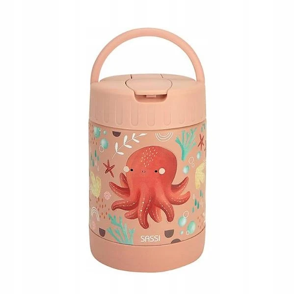Vakarienės termosas vaikams 350 ml Octopus SASSI