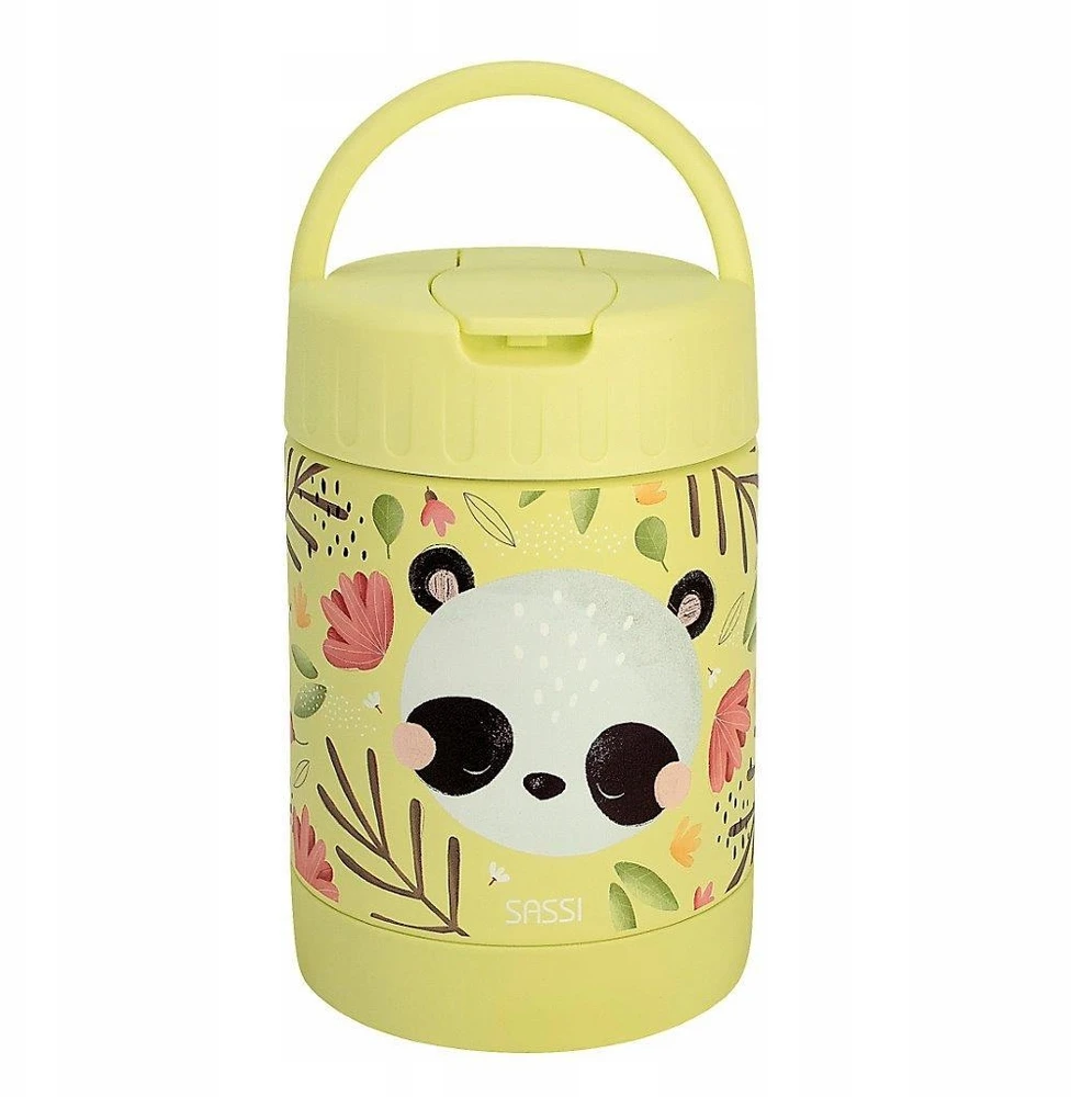 Vakarienės termosas vaikams 350ml Panda SASSI