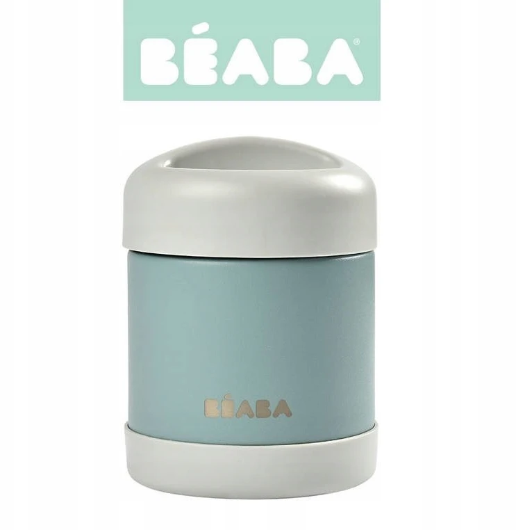 Beaba Thermo maisto indelis, 300 ml, spalva: šviesiai pilka