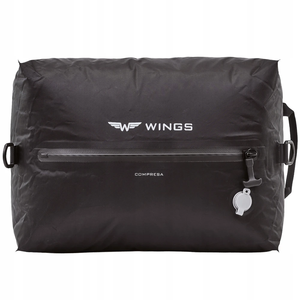 Vakuuminis organizatorius WINGS lagaminui, suspaudžiantis drabužius kelionei į lėktuvą