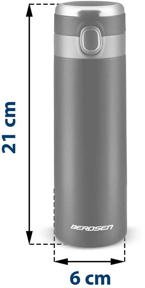 Berdsen Vakuuminis termosas 450 ml BD-786 juodas