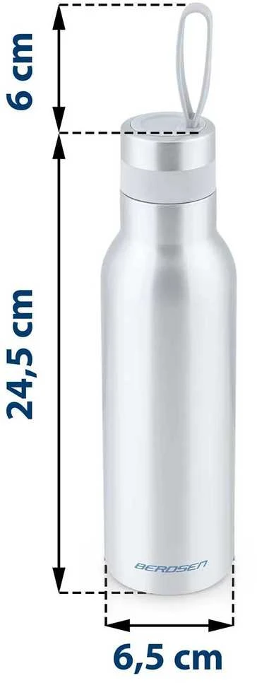 Berdsen Vakuuminis termosas 500 ml BD-787 sidabrinis