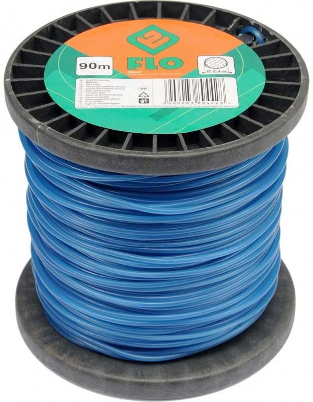 FLO ŻYŁKA TNĄCA 2,4mm x 90m KWADRATOWA 89452