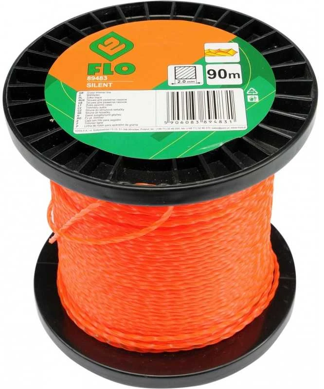 FLO Toya Sa Poland Valas žolei trimeriams | suktas "Silent" | 2.0 mm x 90 m (89483)