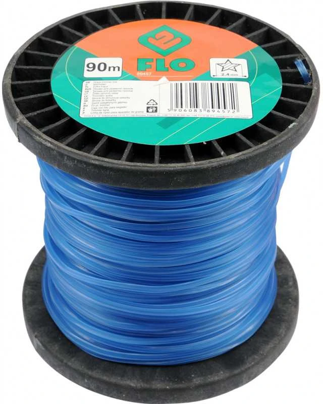 FLO STAR pjovimo valas 2,4 mm x 90 m 89457
