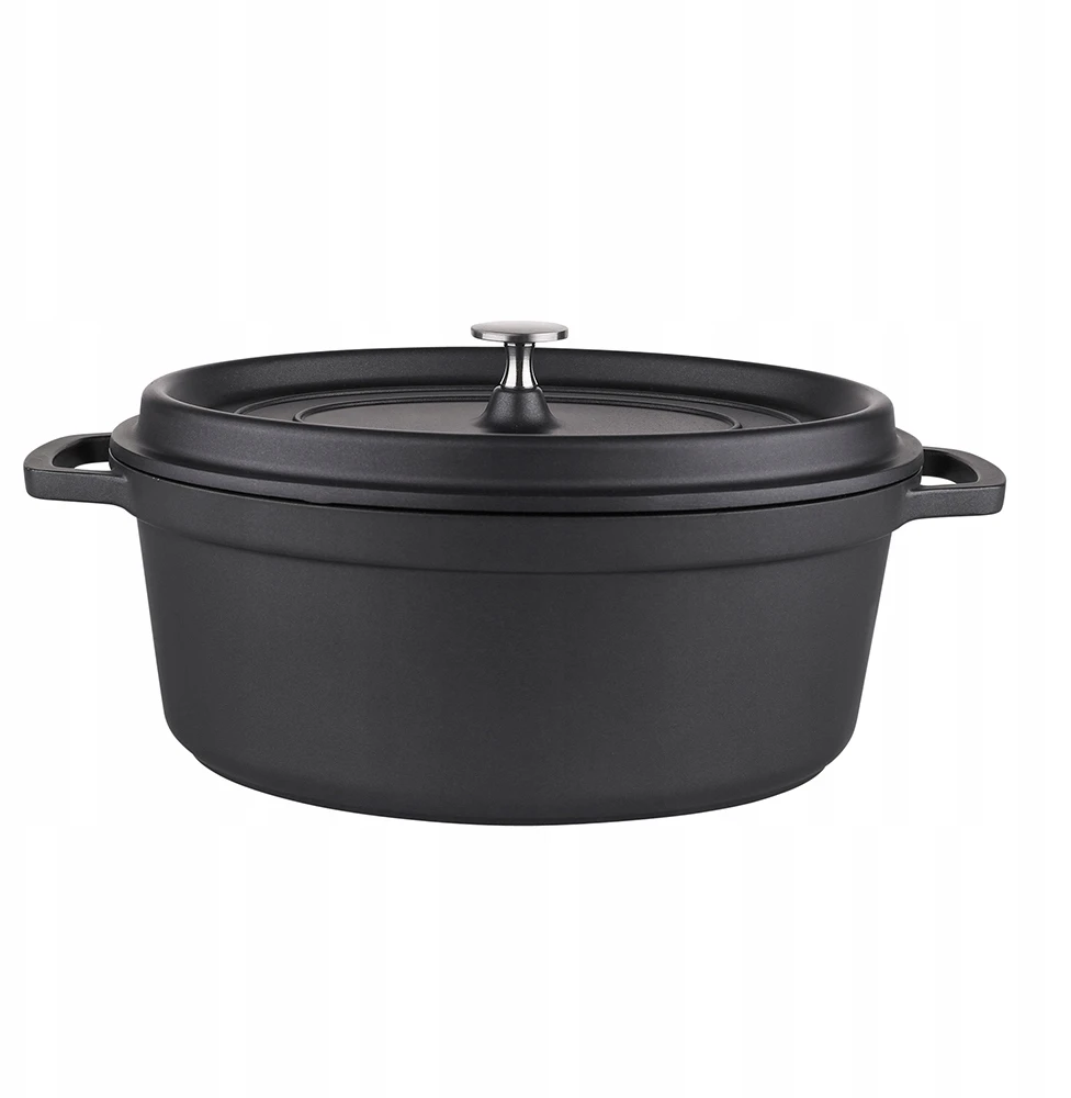 Valdinox Expert ovalios formos troškinimo puodas, 31x25cm, 5,0l