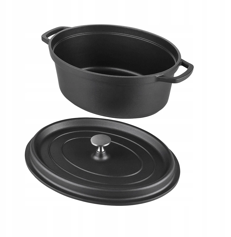 Valdinox Expert ovalios formos troškinimo puodas, 31x25cm, 5,0l
