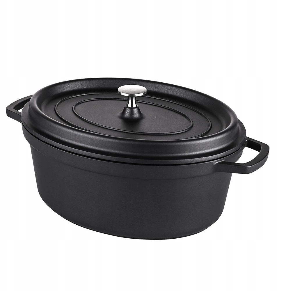 Valdinox Expert ovalios formos troškinimo puodas, 31x25cm, 5,0l