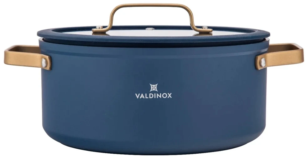 Valdinox Giovanni tradicinis puodas, 4,3 l, aliuminio nepridegantis su dangteliu