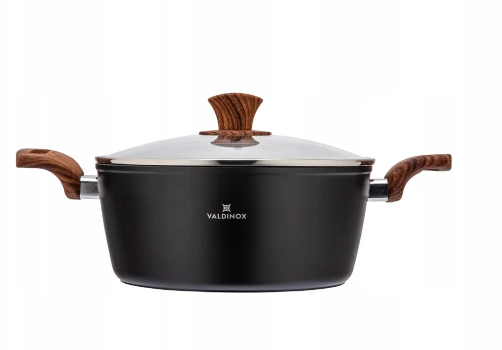 valdinox puodas 24cm su dangčiu 4.0l.