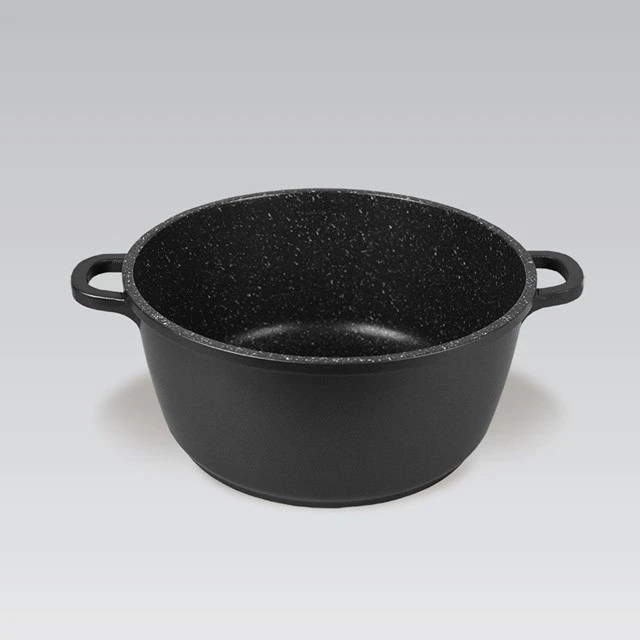 Maestro MR-4628C Puodas su dangčiu 28 cm 5,8 l Juodas