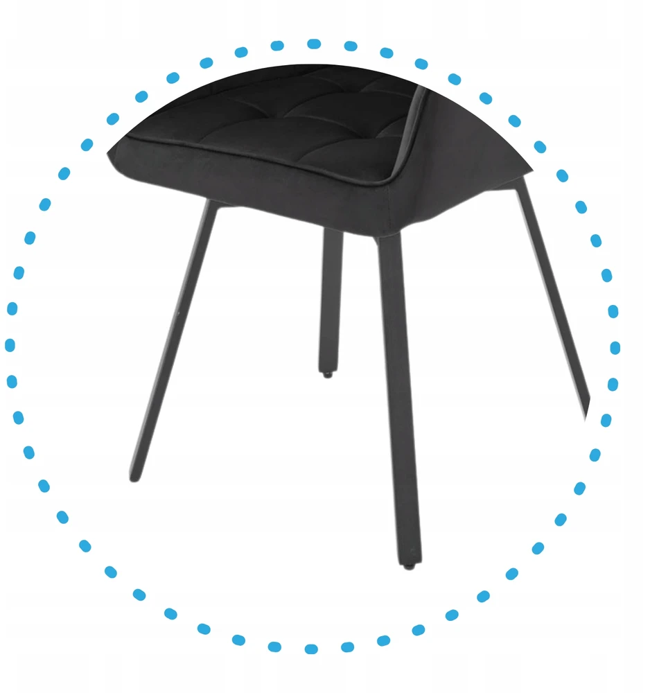 Halmar K588 swivel chair, juodas