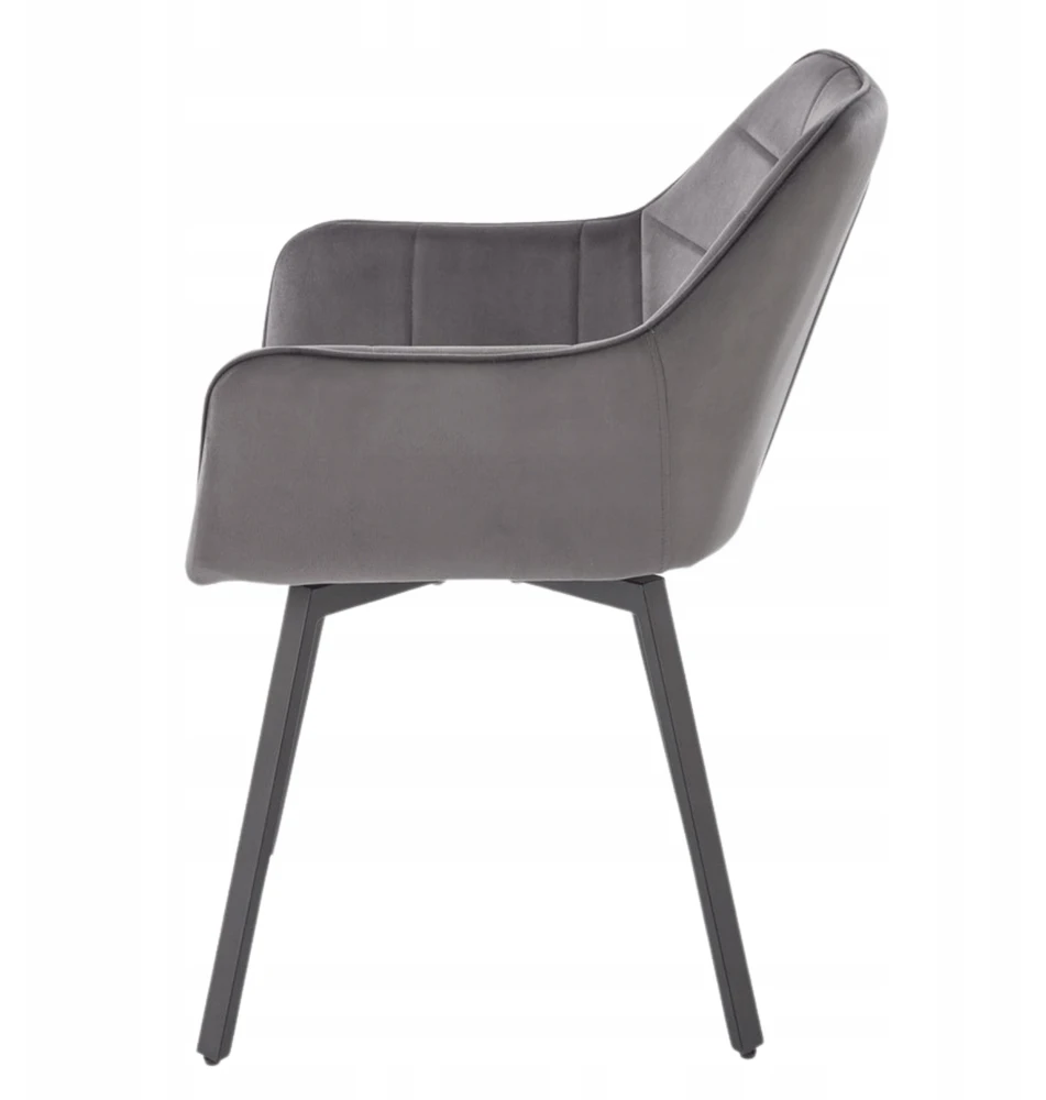 Halmar K588 swivel chair, pilkas