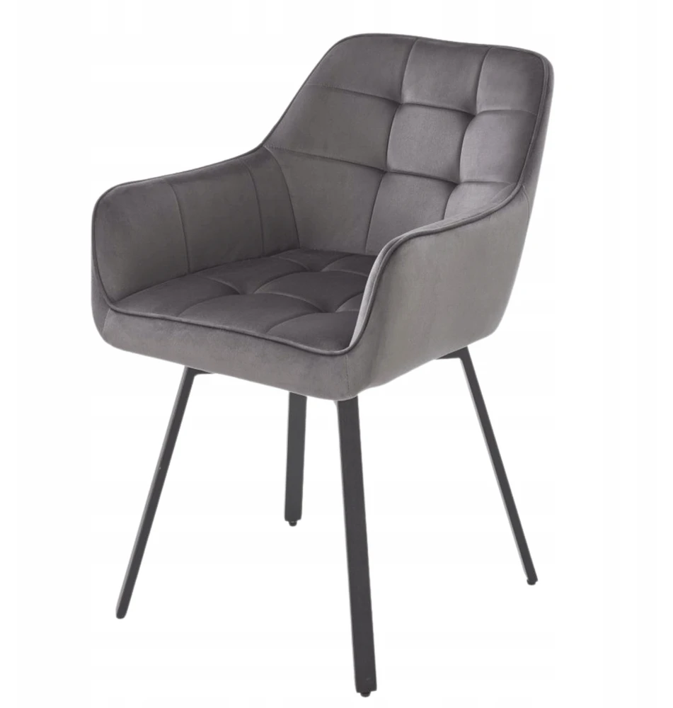 Halmar K588 swivel chair, pilkas