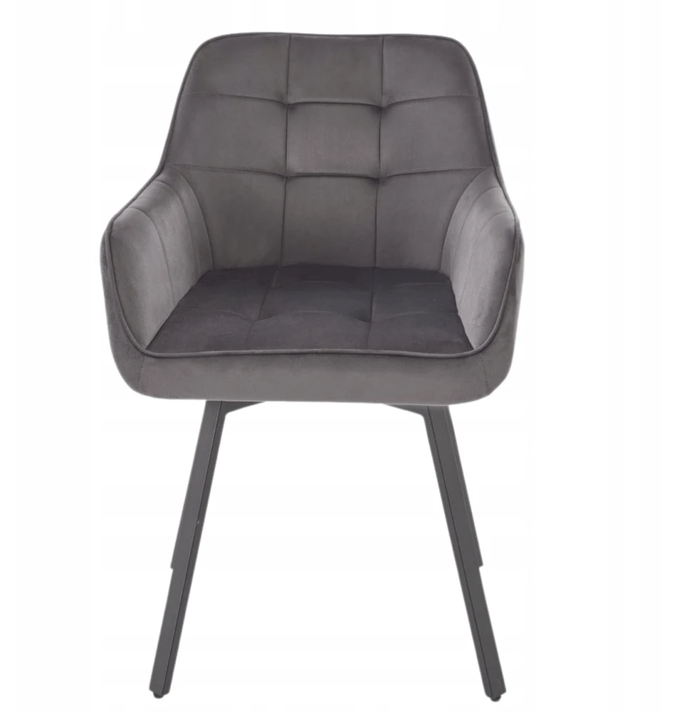 Halmar K588 swivel chair, pilkas