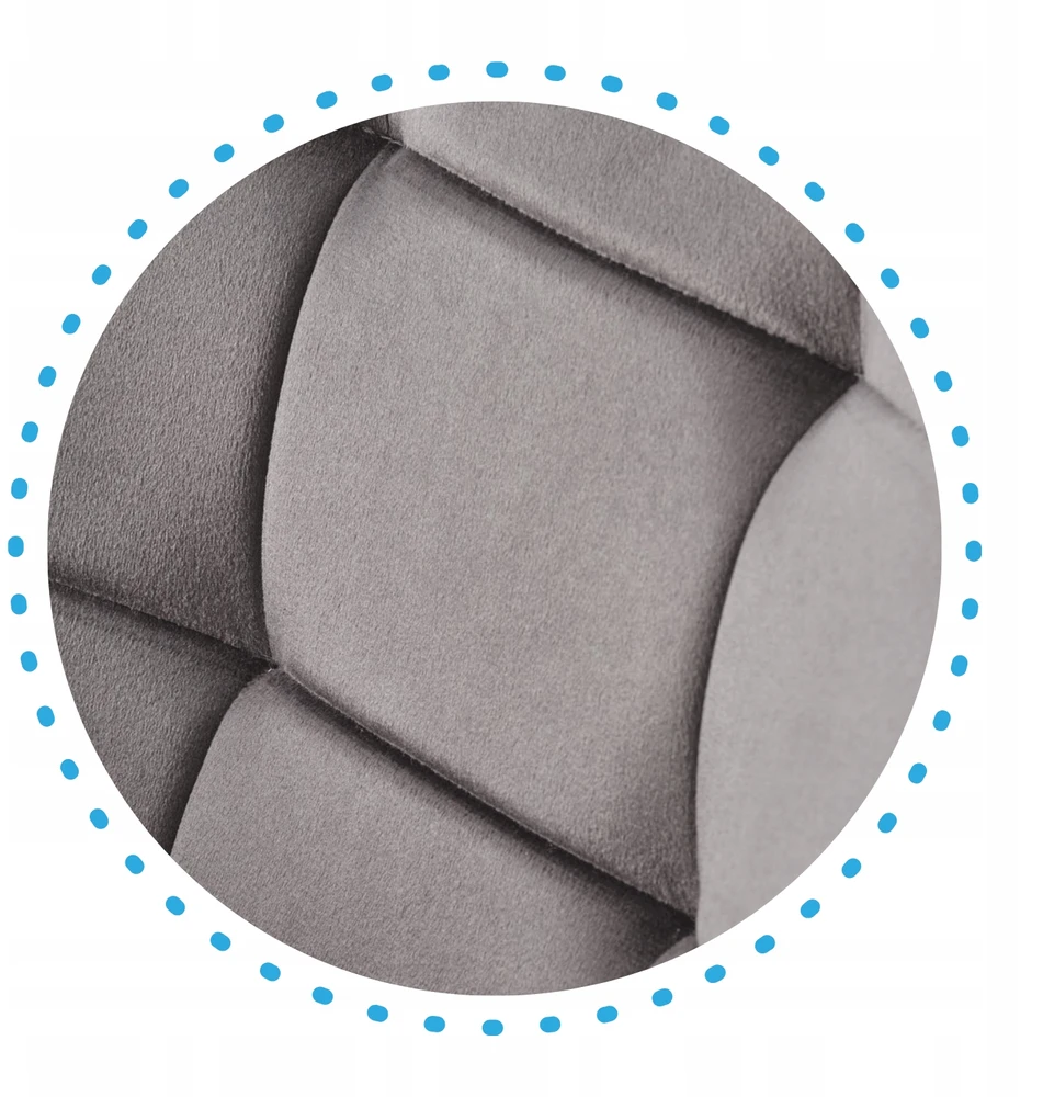 Halmar K588 swivel chair, pilkas