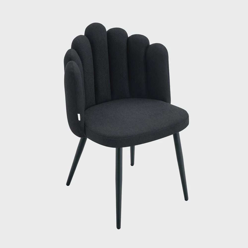 Valgomojo kėdė Homla Aula 741722, juoda