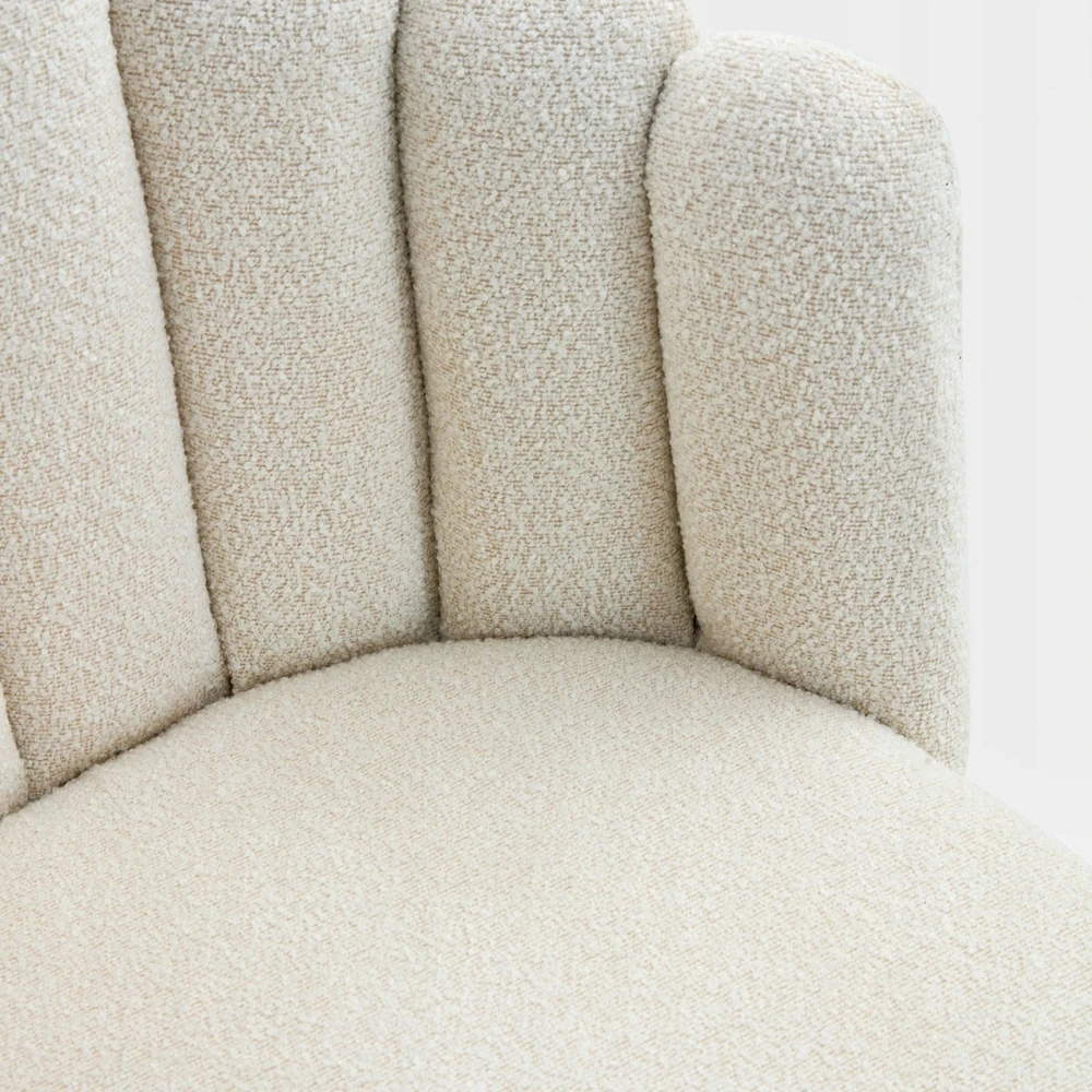 Valgomojo kėdė Homla Luxe, balta/juoda