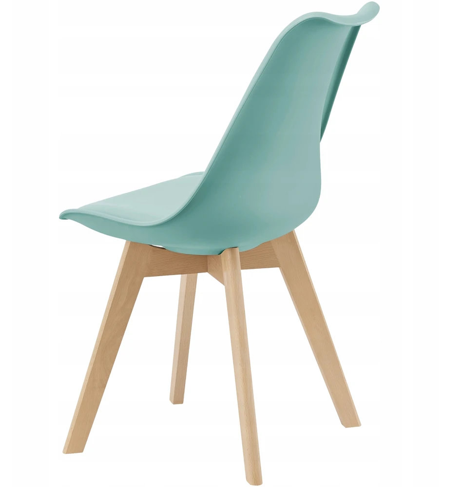 Valgomojo kėdės virtuvei 4 kėdžių rinkinys 81x49cm Mint Žalias