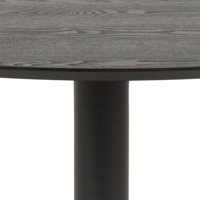 Fotelis Black Red White Home4You Valgomojo stalas IBIZA, juodas (MT_ACT/STO_GRAUS_110X74-BLACK-FR)