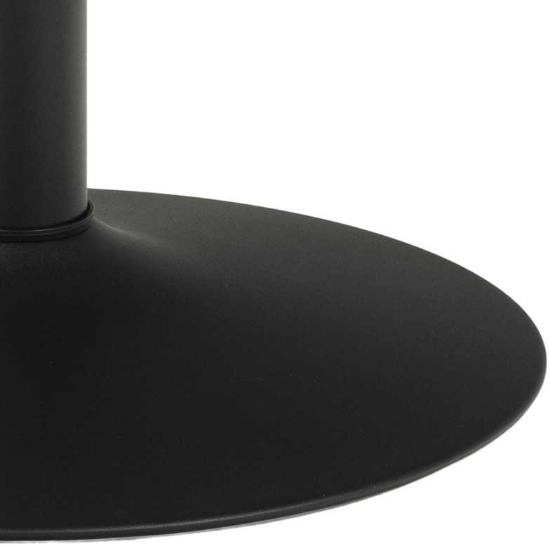 Black Red White Home4You Valgomojo stalas IBIZA Juodas marmuras Stalas (MT_ACT/STO_GRAUS_110X74-BLACK)