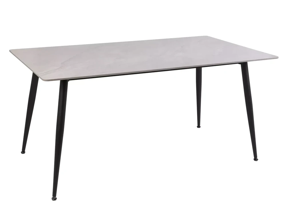 Signal Meble Valgomojo stalas SIGNAL Rion 160x90x76 cm, pilka/juoda